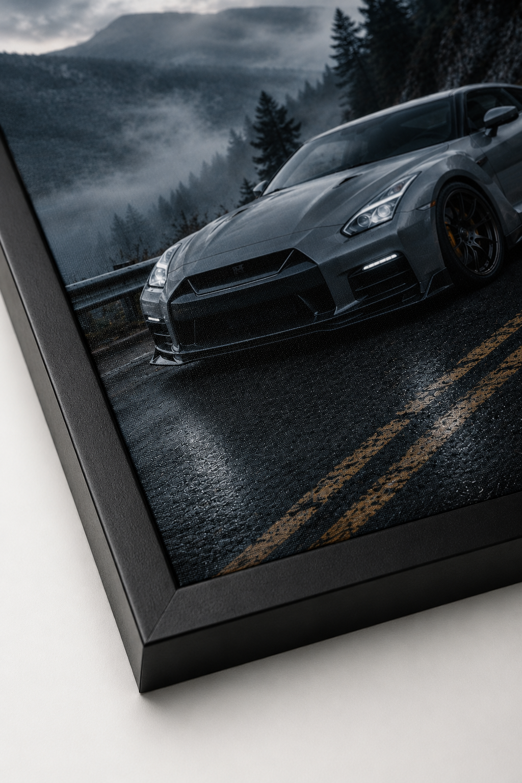 Nissan GTR-Inspired Wall Art – Mountain Drive